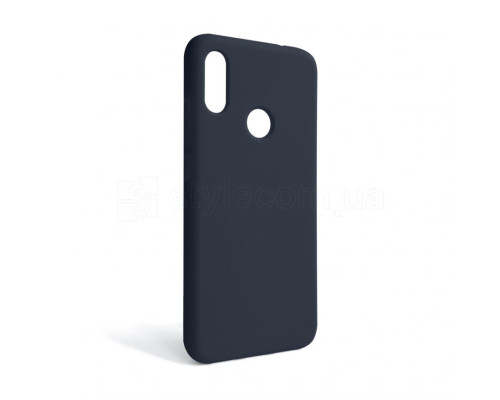 Чохол Full Silicone Case для Xiaomi Redmi Note 7 dark blue (08) (без логотипу)