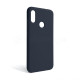 Чохол Full Silicone Case для Xiaomi Redmi Note 7 dark blue (08) (без логотипу)