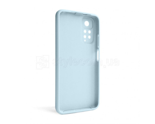 Чохол Full Silicone Case для Xiaomi Redmi Note 11 4G, Redmi Note 11S light blue (05) (без логотипу)