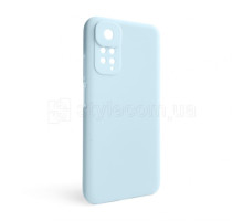 Чохол Full Silicone Case для Xiaomi Redmi Note 11 4G, Redmi Note 11S light blue (05) (без логотипу)