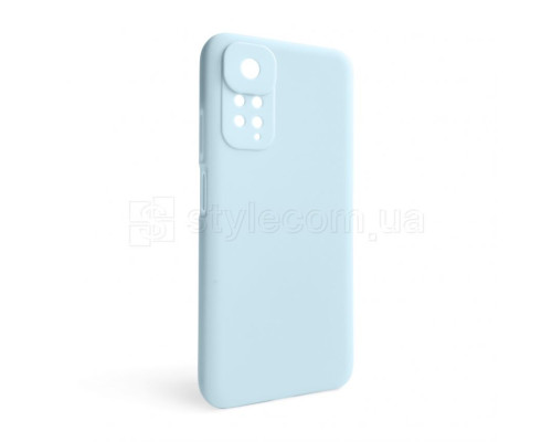 Чохол Full Silicone Case для Xiaomi Redmi Note 11 4G, Redmi Note 11S light blue (05) (без логотипу)