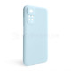 Чохол Full Silicone Case для Xiaomi Redmi Note 11 4G, Redmi Note 11S light blue (05) (без логотипу)