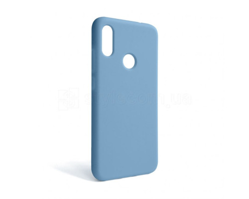 Чохол Full Silicone Case для Xiaomi Redmi Note 7 light blue (05) (без логотипу) TPS-2710000243168
