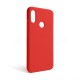 Чохол Full Silicone Case для Xiaomi Redmi Note 7 red (14) (без логотипу)