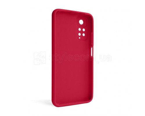 Чохол Full Silicone Case для Xiaomi Redmi Note 11 4G, Redmi Note 11S rose red (42) (без логотипу)