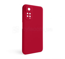 Чохол Full Silicone Case для Xiaomi Redmi Note 11 4G, Redmi Note 11S rose red (42) (без логотипу)