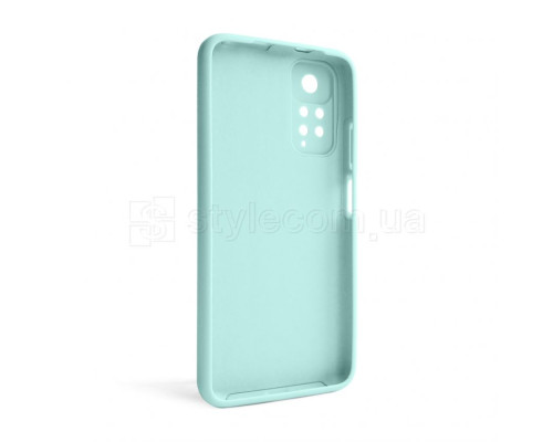 Чохол Full Silicone Case для Xiaomi Redmi Note 11 4G, Redmi Note 11S turquoise (17) (без логотипу)