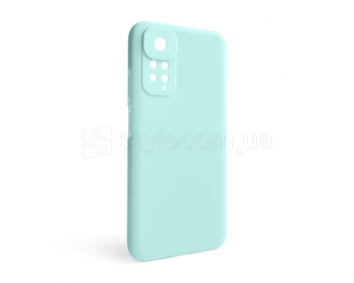 Чохол Full Silicone Case для Xiaomi Redmi Note 11 4G, Redmi Note 11S turquoise (17) (без логотипу)