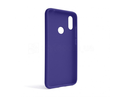 Чохол Full Silicone Case для Xiaomi Redmi Note 7 violet (36) (без логотипу)