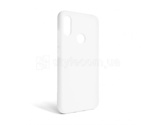 Чохол Full Silicone Case для Xiaomi Redmi Note 7 white (09) (без логотипу) TPS-2710000243229