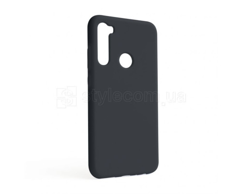 Чохол Full Silicone Case для Xiaomi Redmi Note 8 black (18) (без логотипу)