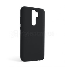 Чохол Full Silicone Case для Xiaomi Redmi Note 8 Pro black (18) (без логотипу)