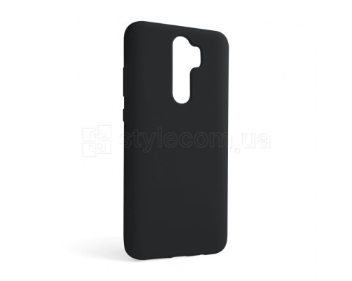 Чохол Full Silicone Case для Xiaomi Redmi Note 8 Pro black (18) (без логотипу)