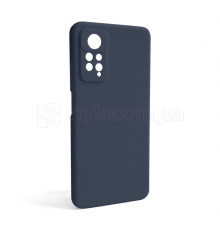 Чохол Full Silicone Case для Xiaomi Redmi Note 11 Pro dark blue (08) (без логотипу)