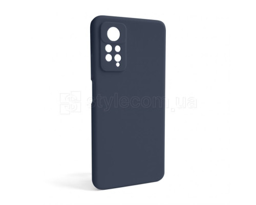 Чохол Full Silicone Case для Xiaomi Redmi Note 11 Pro dark blue (08) (без логотипу)