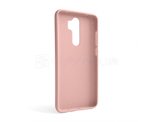 Чохол Full Silicone Case для Xiaomi Redmi Note 8 Pro light pink (12) (без логотипу)