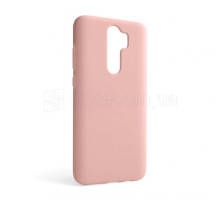 Чохол Full Silicone Case для Xiaomi Redmi Note 8 Pro light pink (12) (без логотипу)