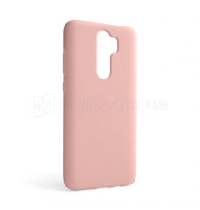 Чохол Full Silicone Case для Xiaomi Redmi Note 8 Pro light pink (12) (без логотипу)