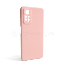 Чохол Full Silicone Case для Xiaomi Redmi Note 11 Pro light pink (12) (без логотипу)