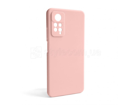 Чохол Full Silicone Case для Xiaomi Redmi Note 11 Pro light pink (12) (без логотипу)