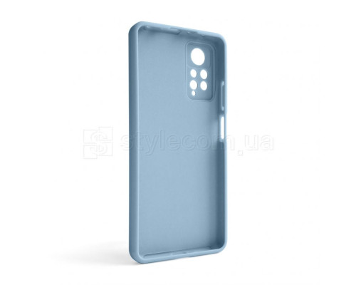 Чохол Full Silicone Case для Xiaomi Redmi Note 11 Pro light blue (05) (без логотипу)