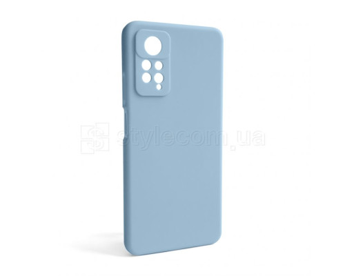 Чохол Full Silicone Case для Xiaomi Redmi Note 11 Pro light blue (05) (без логотипу)