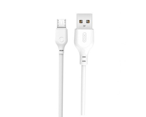 Кабель USB XO NB103 Micro Quick Charge 2.1A 2м white TPS-2710000181989