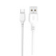 Кабель USB XO NB103 Micro Quick Charge 2.1A 2м white TPS-2710000181989