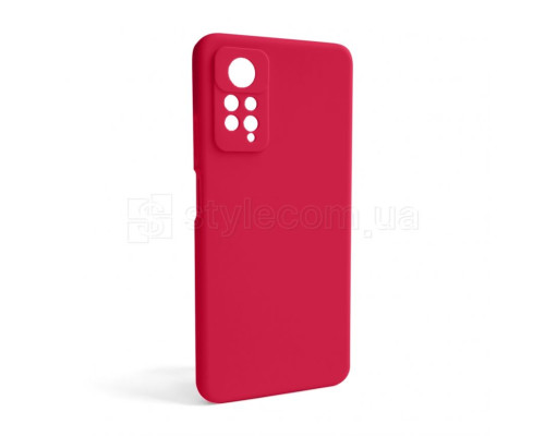 Чохол Full Silicone Case для Xiaomi Redmi Note 11 Pro rose red (42) (без логотипу)