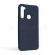 Чохол Full Silicone Case для Xiaomi Redmi Note 8T dark blue (08) (без логотипу)