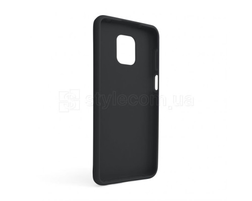 Чохол Full Silicone Case для Xiaomi Redmi Note 9 Pro black (18) (без логотипу)