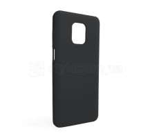 Чохол Full Silicone Case для Xiaomi Redmi Note 9 Pro black (18) (без логотипу)