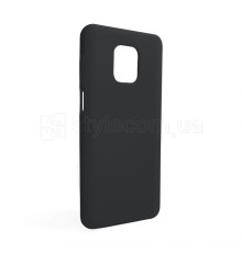 Чохол Full Silicone Case для Xiaomi Redmi Note 9 Pro black (18) (без логотипу)