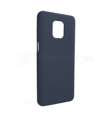 Чохол Full Silicone Case для Xiaomi Redmi Note 9 Pro dark blue (08) (без логотипу)