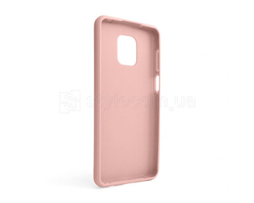 Чохол Full Silicone Case для Xiaomi Redmi Note 9 Pro light pink (12) (без логотипу)