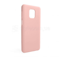 Чохол Full Silicone Case для Xiaomi Redmi Note 9 Pro light pink (12) (без логотипу)