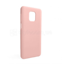 Чохол Full Silicone Case для Xiaomi Redmi Note 9 Pro light pink (12) (без логотипу)