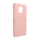 Чохол Full Silicone Case для Xiaomi Redmi Note 9 Pro light pink (12) (без логотипу)