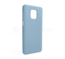 Чохол Full Silicone Case для Xiaomi Redmi Note 9 Pro light blue (05) (без логотипу)