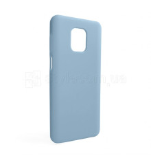 Чохол Full Silicone Case для Xiaomi Redmi Note 9 Pro light blue (05) (без логотипу)