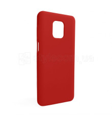 Чохол Full Silicone Case для Xiaomi Redmi Note 9 Pro red (14) (без логотипу)