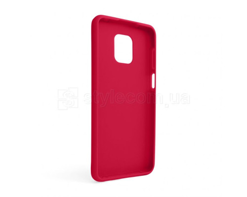 Чохол Full Silicone Case для Xiaomi Redmi Note 9 Pro rose red (42) (без логотипу) TPS-2710000243595