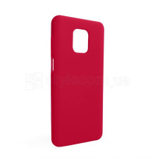 Чохол Full Silicone Case для Xiaomi Redmi Note 9 Pro rose red (42) (без логотипу) TPS-2710000243595