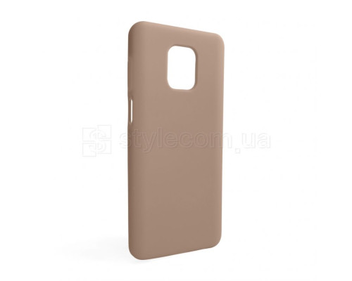 Чохол Full Silicone Case для Xiaomi Redmi Note 9 Pro nude (19) (без логотипу)