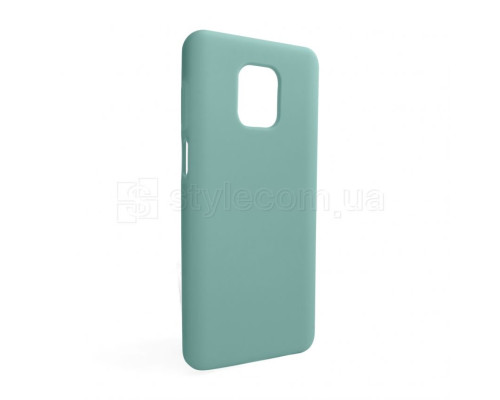 Чохол Full Silicone Case для Xiaomi Redmi Note 9 Pro turquoise (17) (без логотипу)