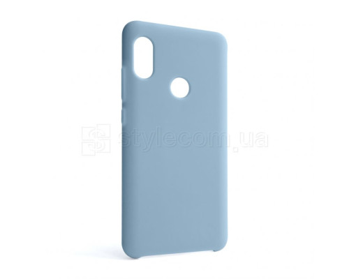 Чохол Original Silicone для Xiaomi Redmi Note 5 Pro light blue (05)