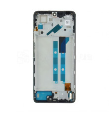 Дисплей (LCD) для Xiaomi Poco X4 Pro 5G + тачскрін з рамкою black (Amoled) Original Quality