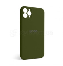 Чохол Full Silicone Case для Apple iPhone 11 Pro Max forest green (63) закрита камера