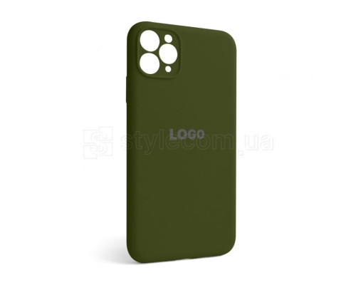 Чохол Full Silicone Case для Apple iPhone 11 Pro Max forest green (63) закрита камера TPS-2710000244417