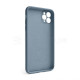 Чохол Full Silicone Case для Apple iPhone 11 Pro Max sierra blue (62) закрита камера TPS-2710000244400